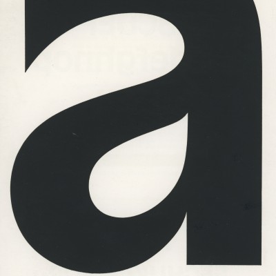 Détail du spécimen de l’Antique Olive, conçu par Roger Excoffon, publié par la Fonderie Olive, années 1960.