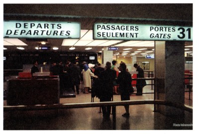 Aéroport Orly, Paris, 1961.